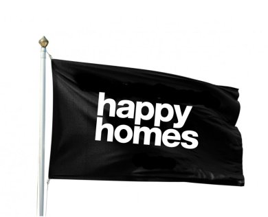 Flaggstångsflagga liggandes 240x150