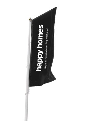 Flaggstångsflagga stående 100x300